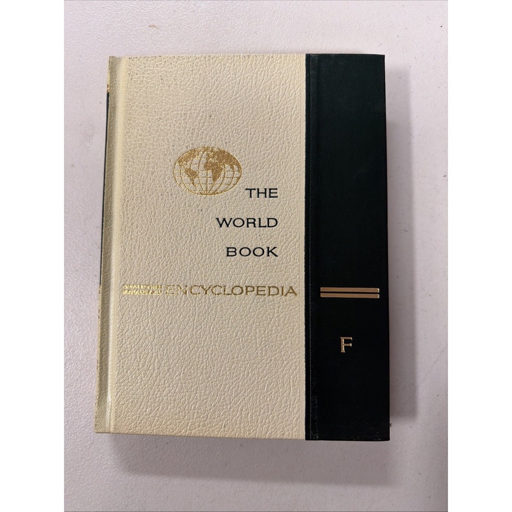 The World Book Encyclopedia F Volume 7 1964 Vintage Hardcover Reference Book